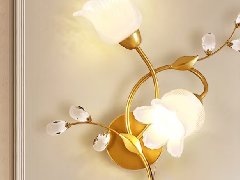 最浪漫的法式全铜壁灯，都